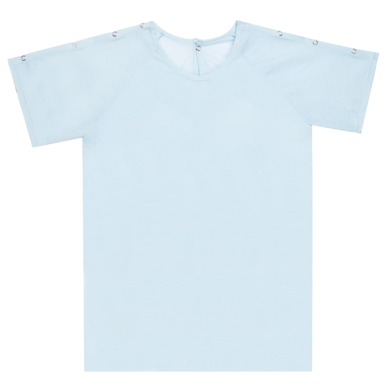 Pediatric IV Gown - Brushed Knit - Carelin Supplies