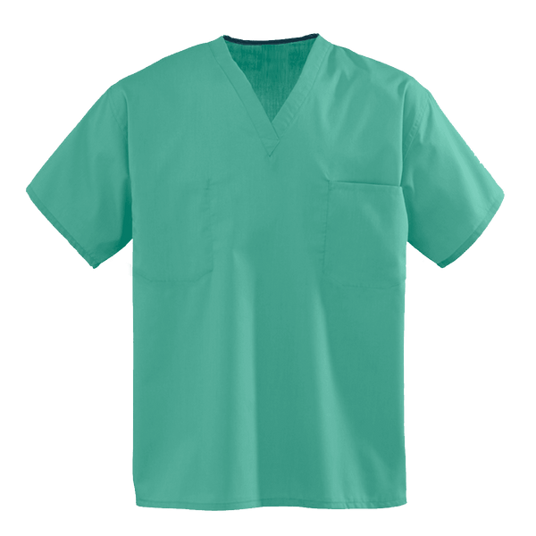 Medical Unisex Scrub Tops - Cotton/Poly - Carelin Supplies